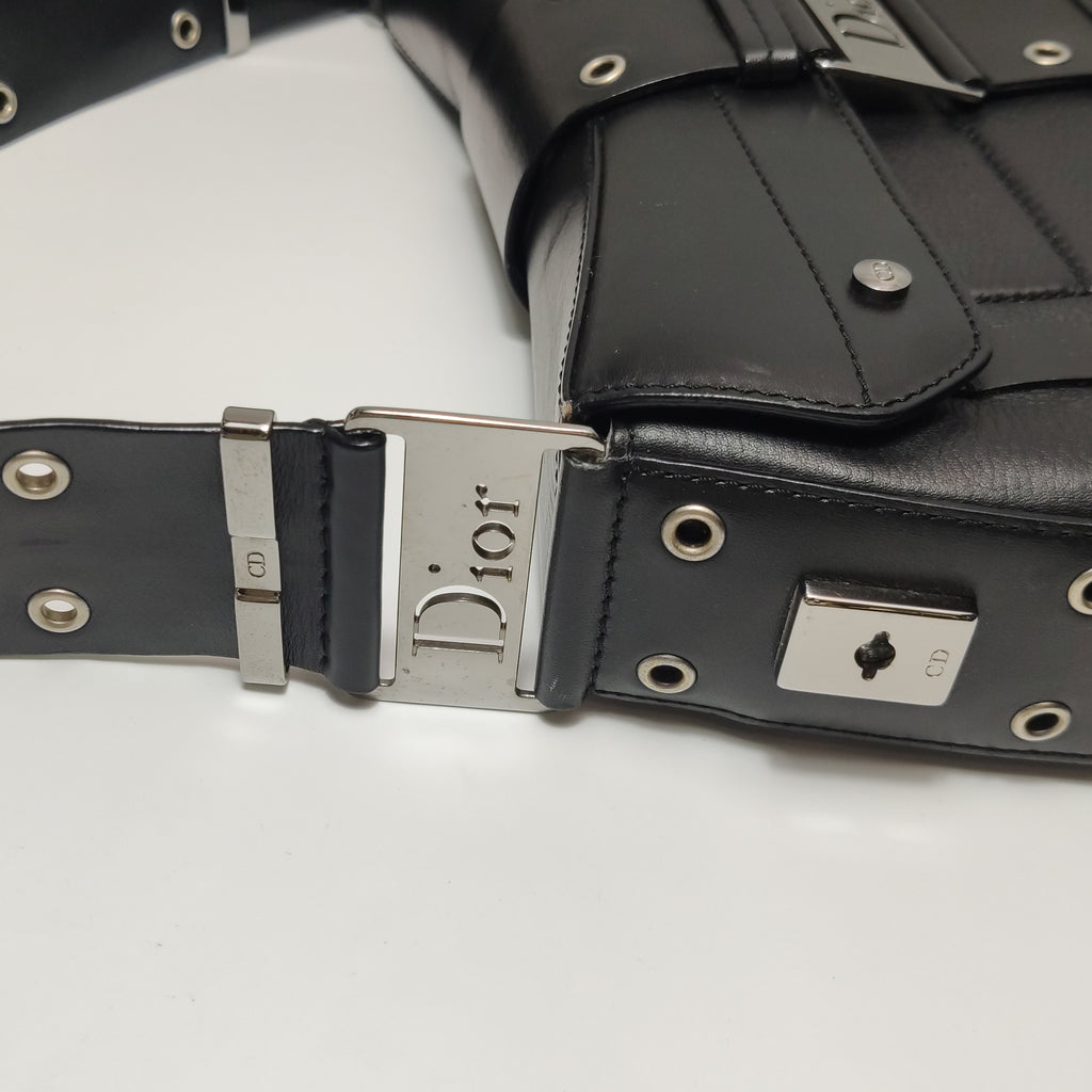 Dior Street Chic Columbus Shoulder Bag Black