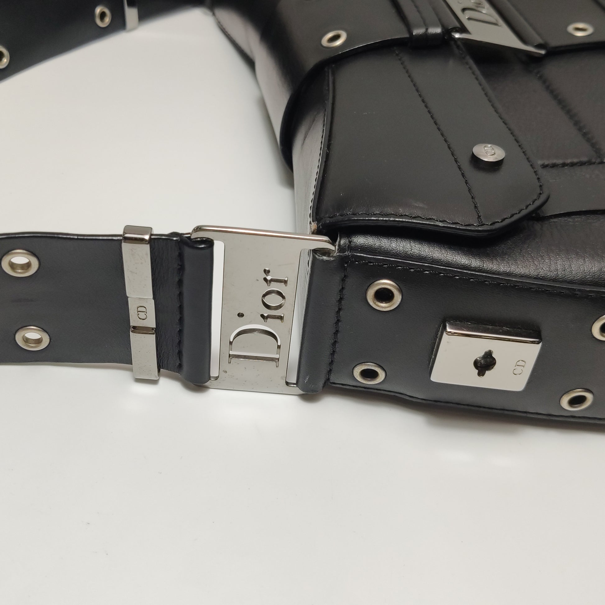 Dior Street Chic Columbus Shoulder Bag Black