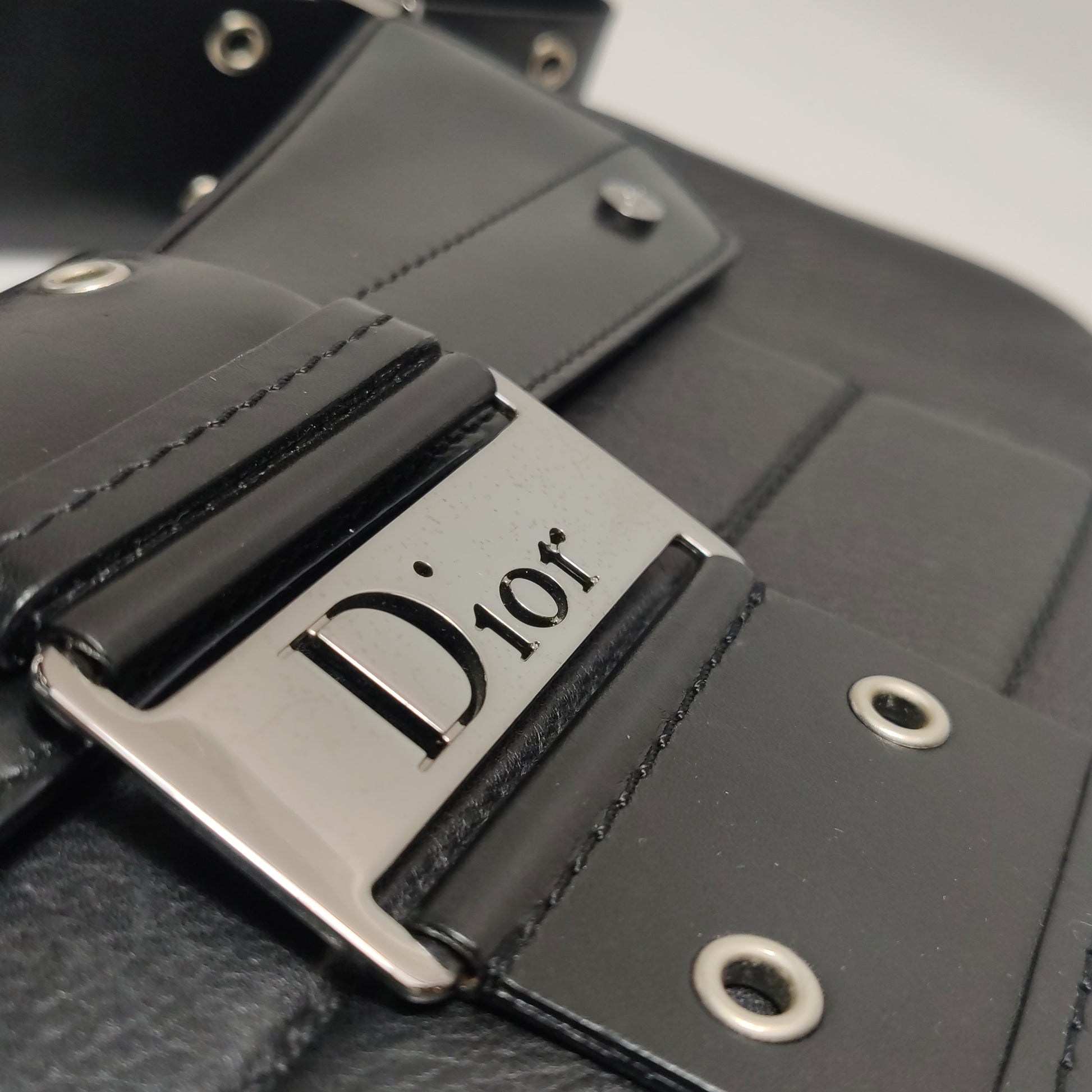Dior Street Chic Columbus Shoulder Bag Black