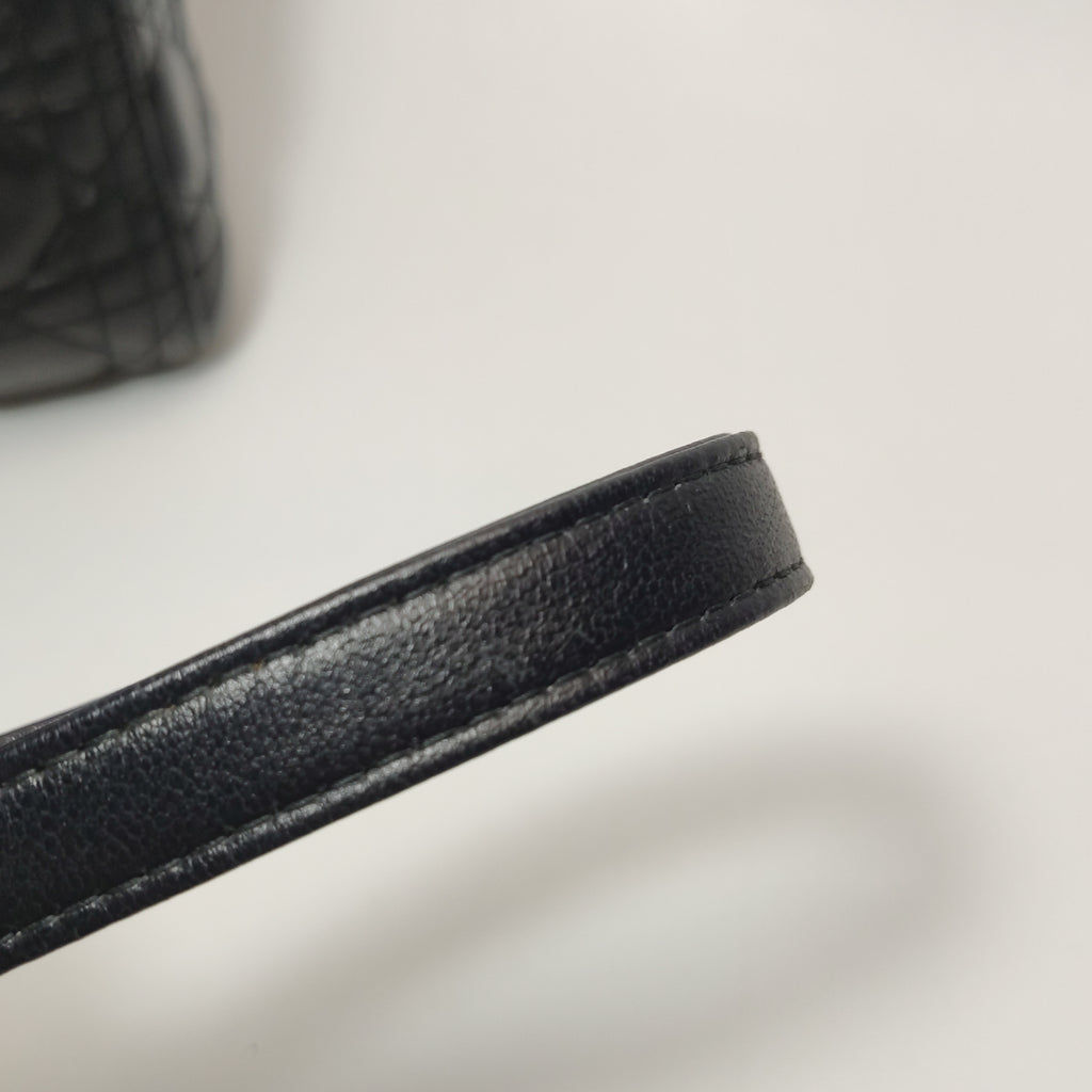 Lady Dior Medium Black GHW