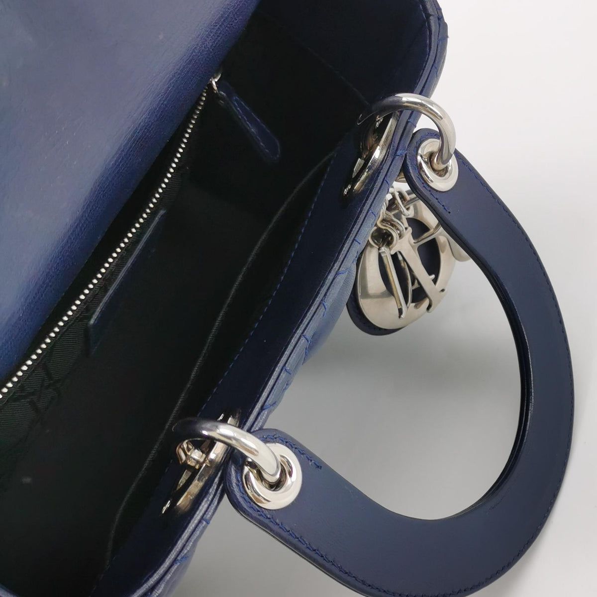 Dior Lady Dior Small Dark Blue