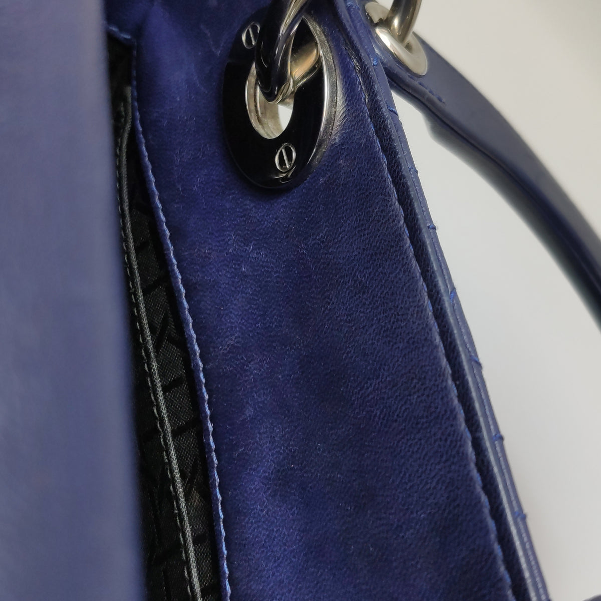 Dior Lady Dior Small Dark Blue
