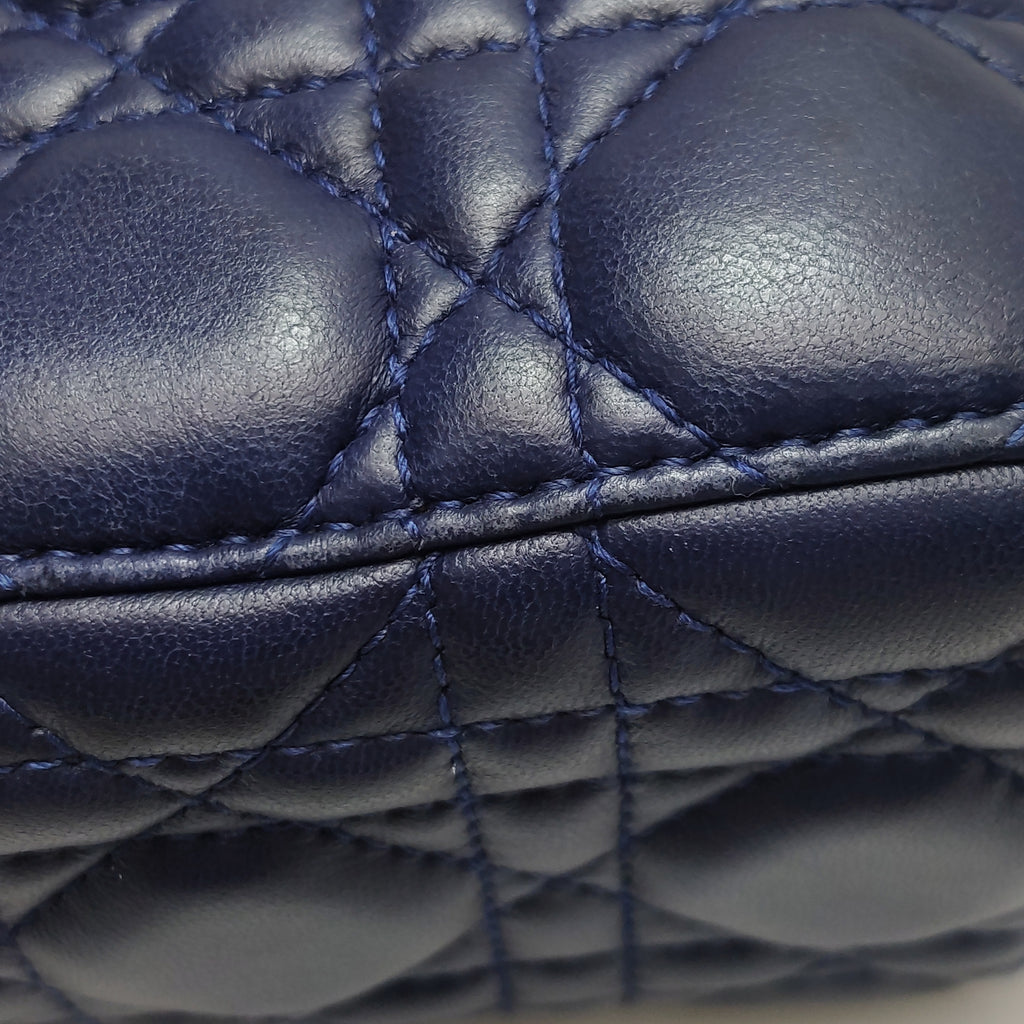 Dior Lady Dior Small Dark Blue