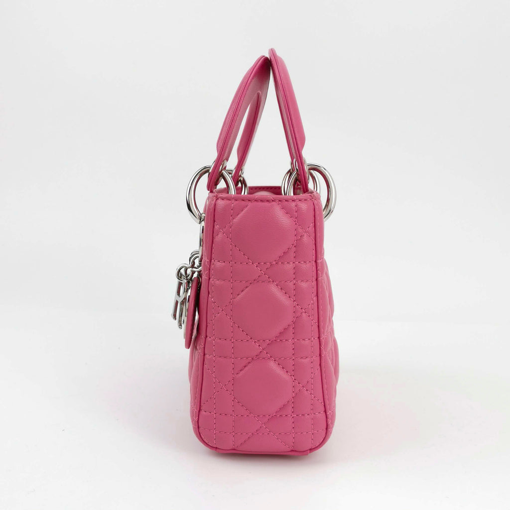 Dior Lady Dior Mini Pink SHW