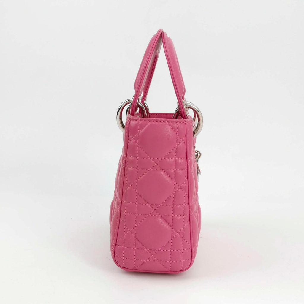 Dior Lady Dior Mini Pink SHW