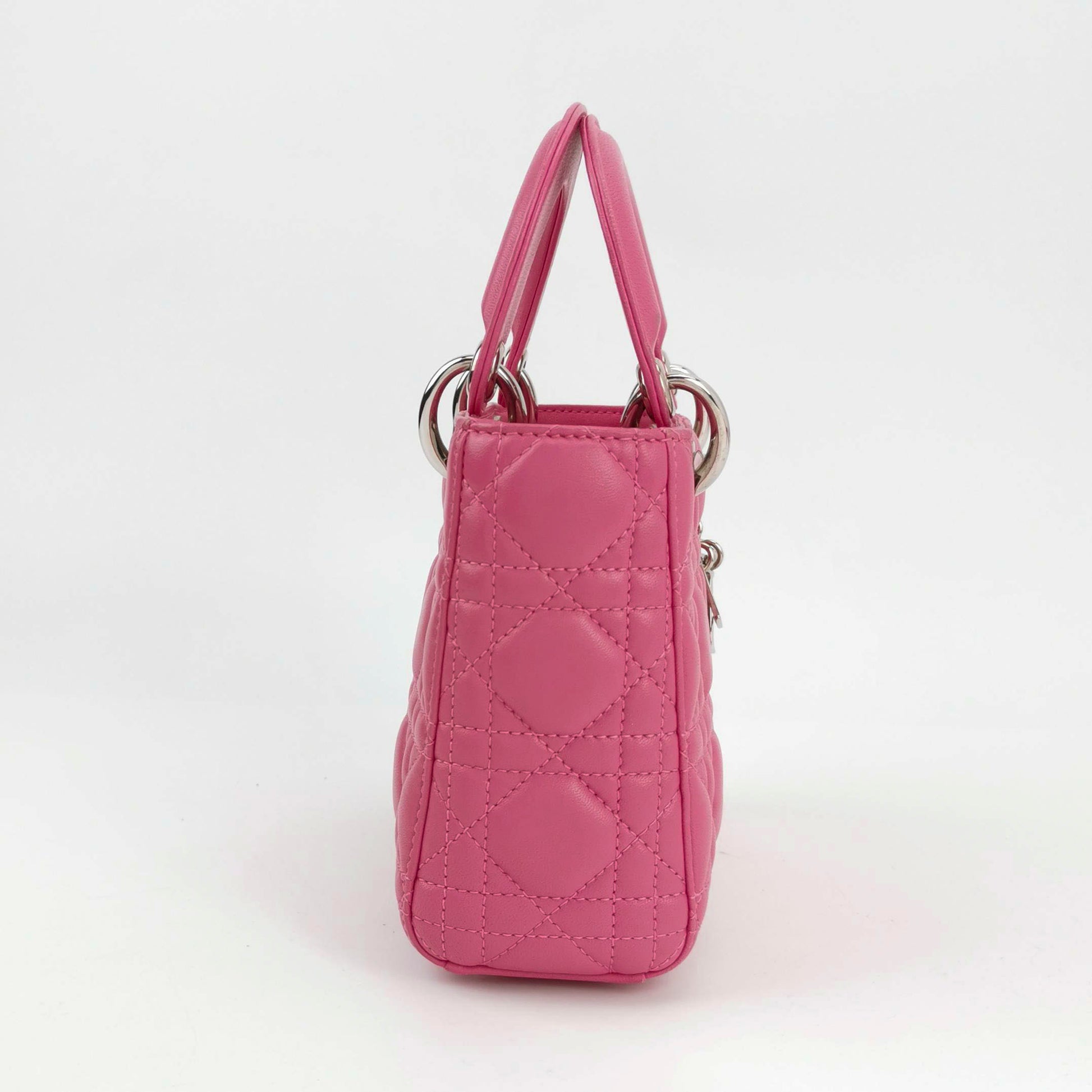 Dior Lady Dior Mini Pink SHW