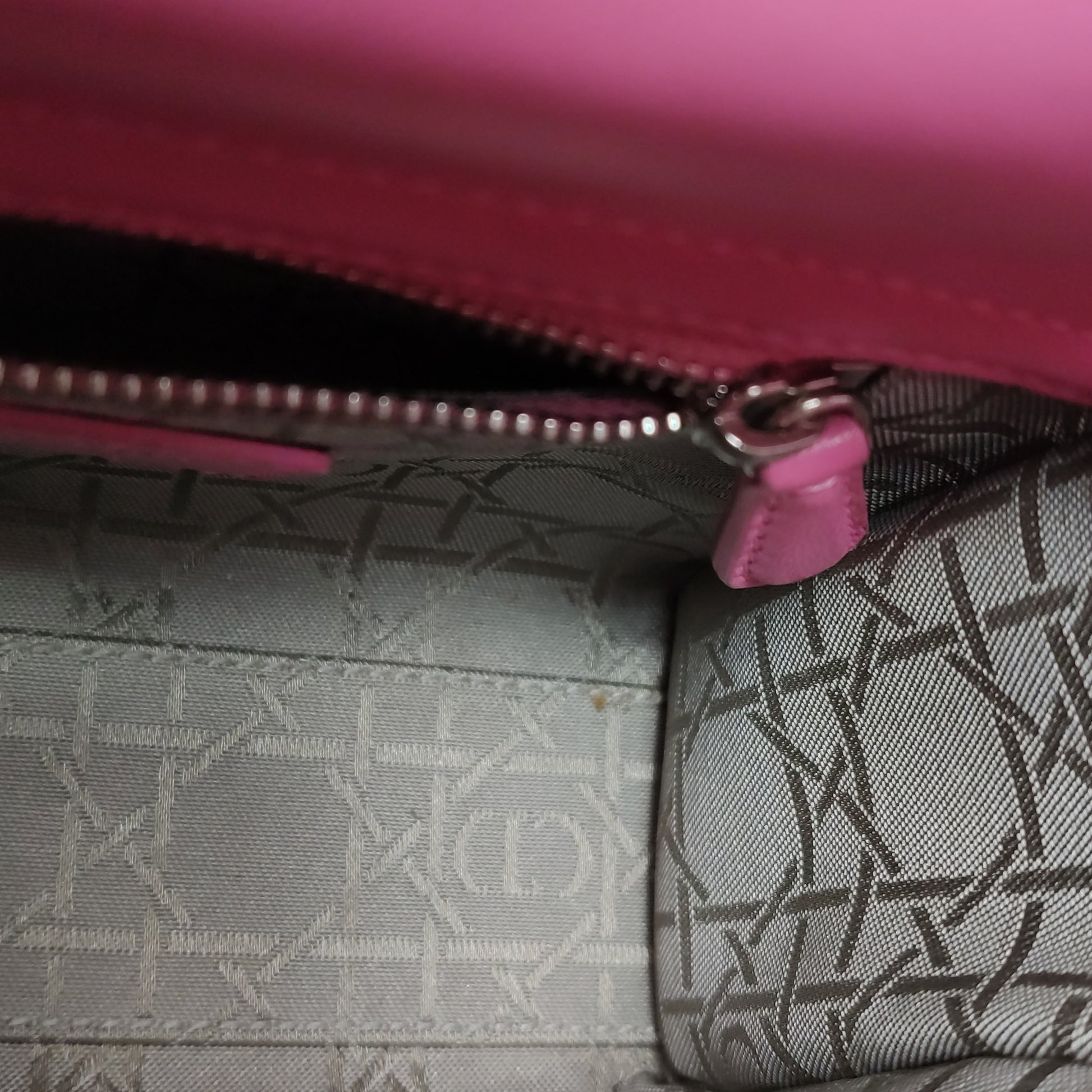 Dior Lady Dior Mini Pink SHW