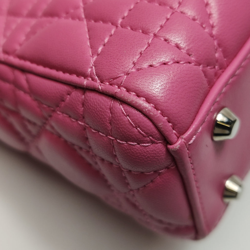 Dior Lady Dior Mini Pink SHW