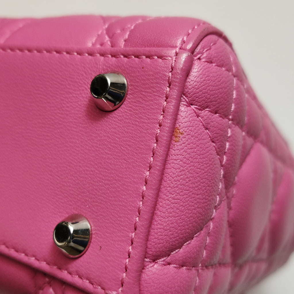 Dior Lady Dior Mini Pink SHW