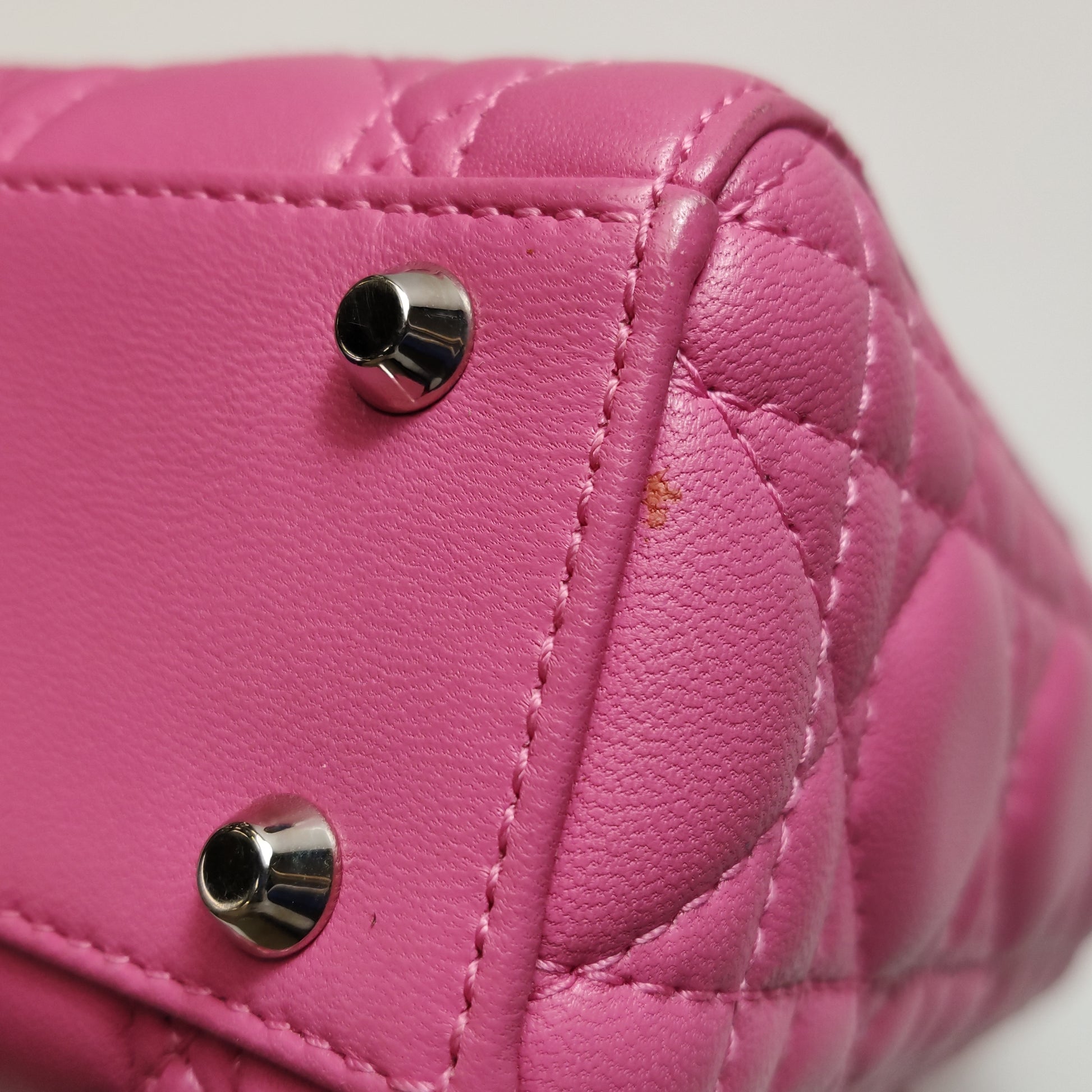 Dior Lady Dior Mini Pink SHW
