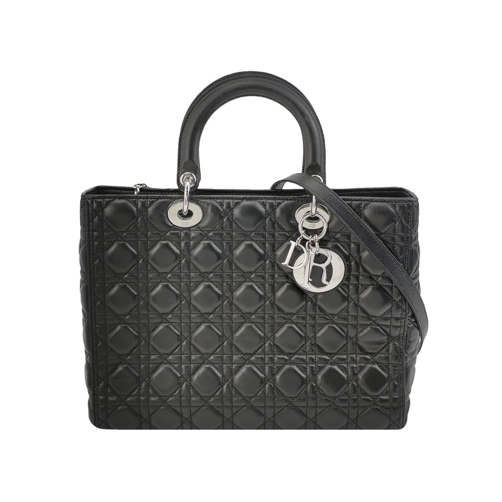 Lady Dior Large Quilted SHW