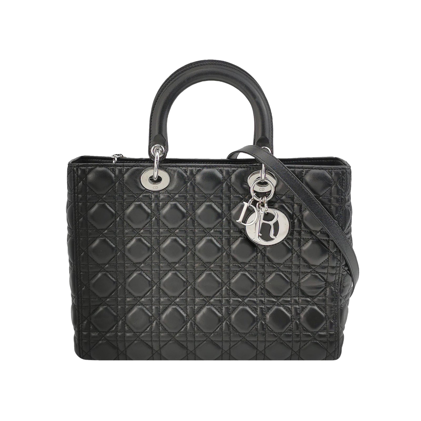 Lady Dior Large Quilted SHW