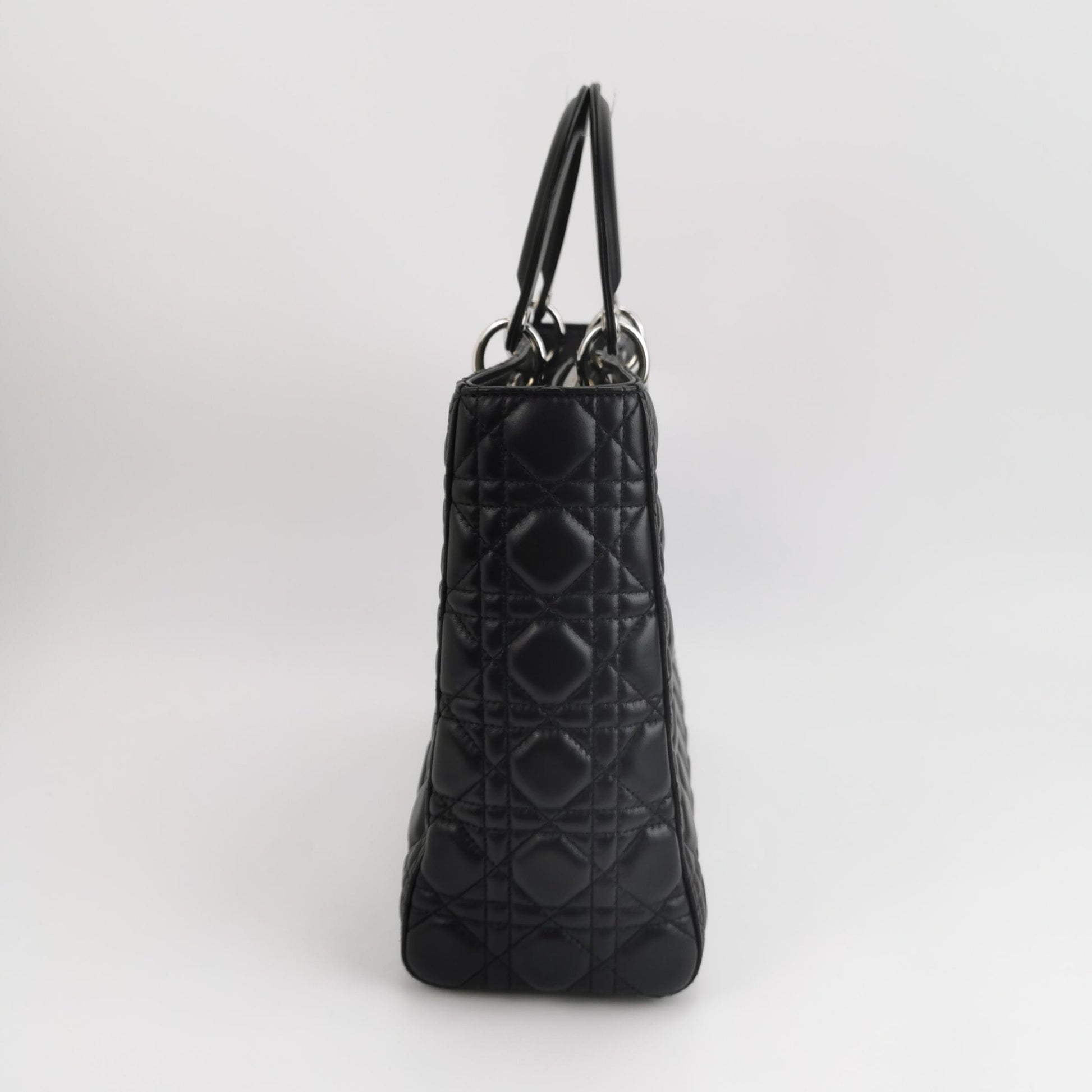 Dior Lady Dior Large Black SHW