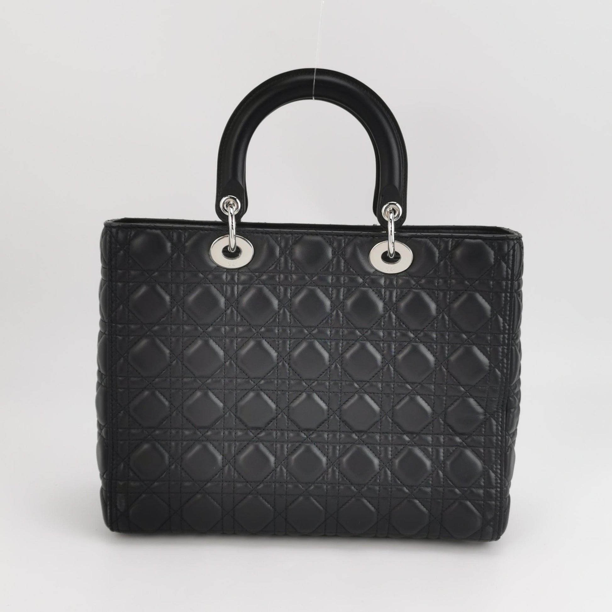 Dior Lady Dior Large Black SHW