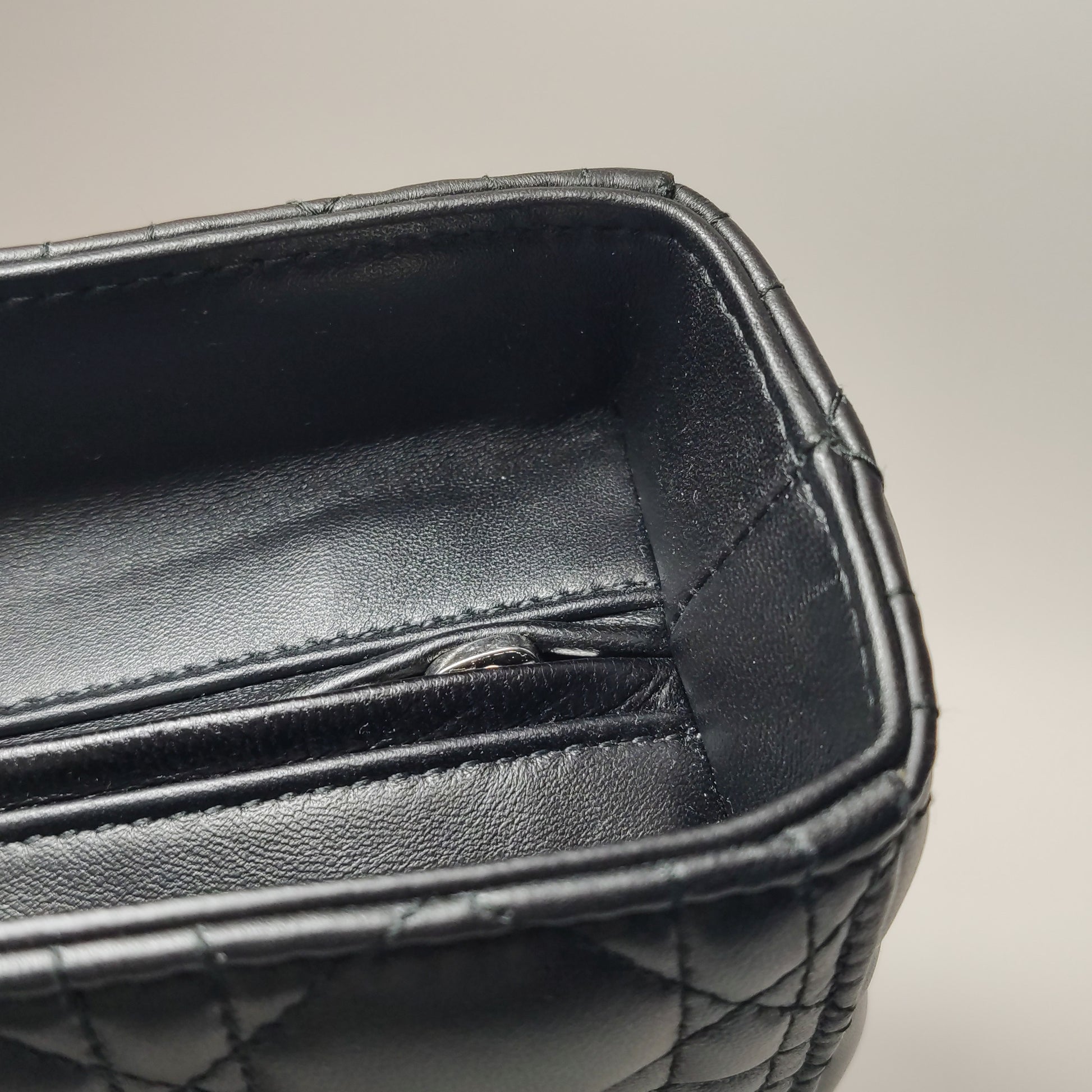Dior Lady Dior Large Black SHW