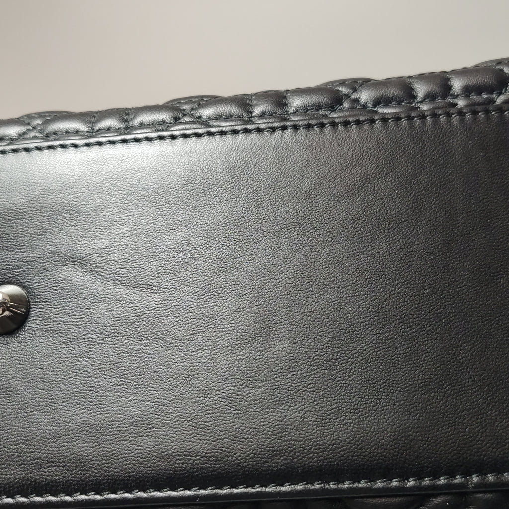 Dior Lady Dior Large Black SHW