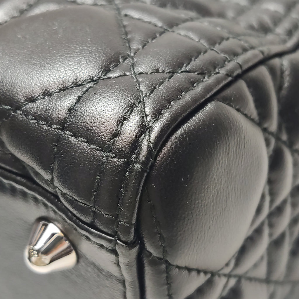 Dior Lady Dior Large Black SHW