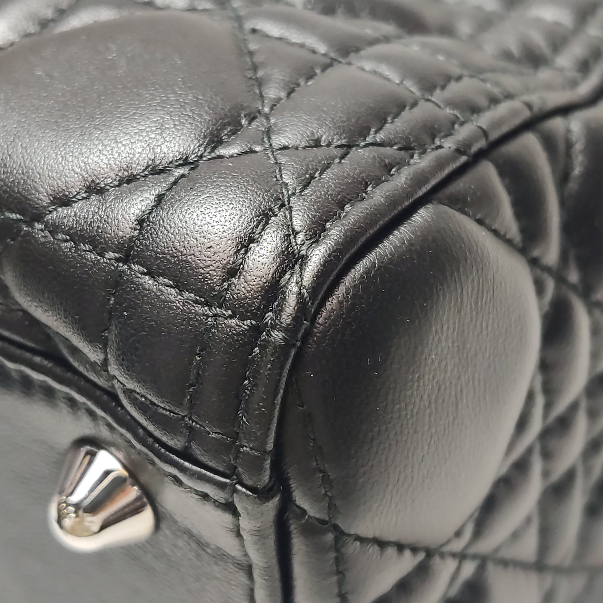 Dior Lady Dior Large Black SHW