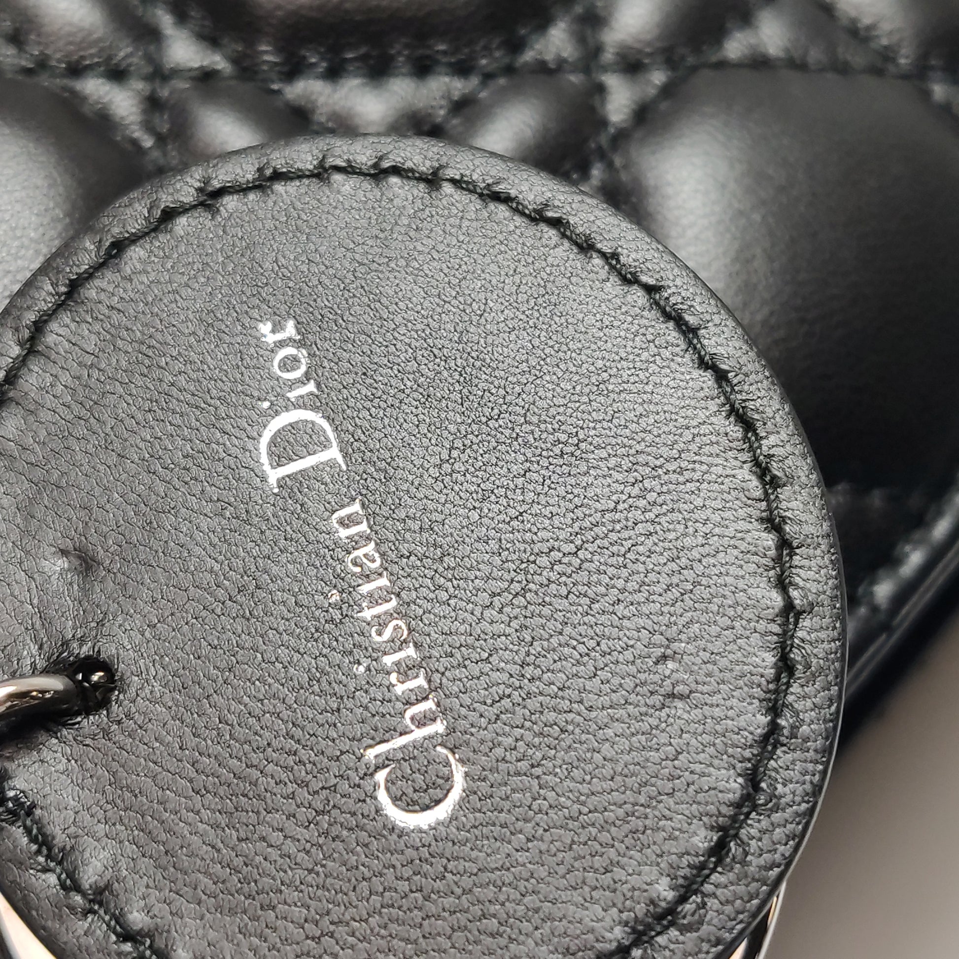 Dior Lady Dior Large Black SHW