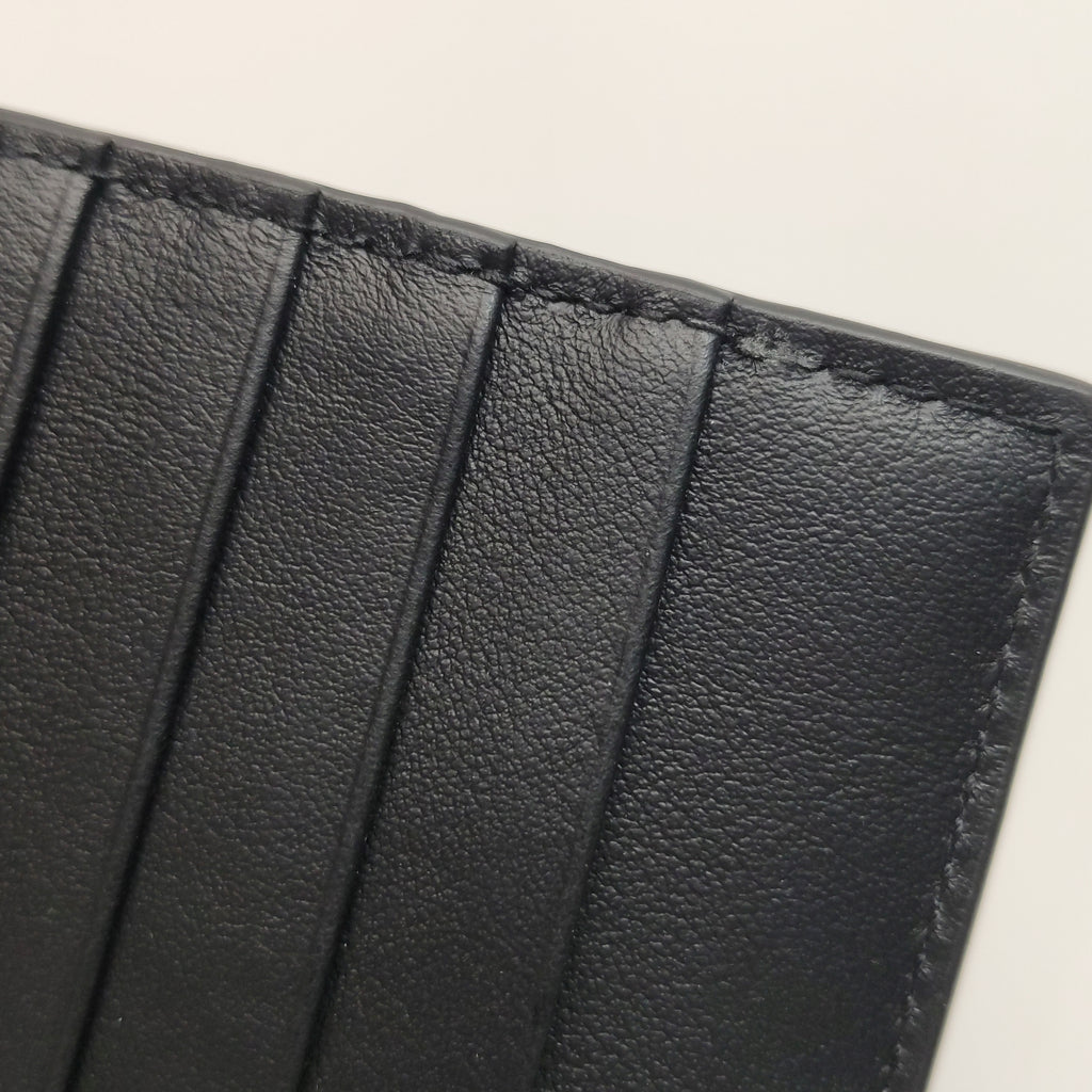 Dior Embossed Passport Cover Black