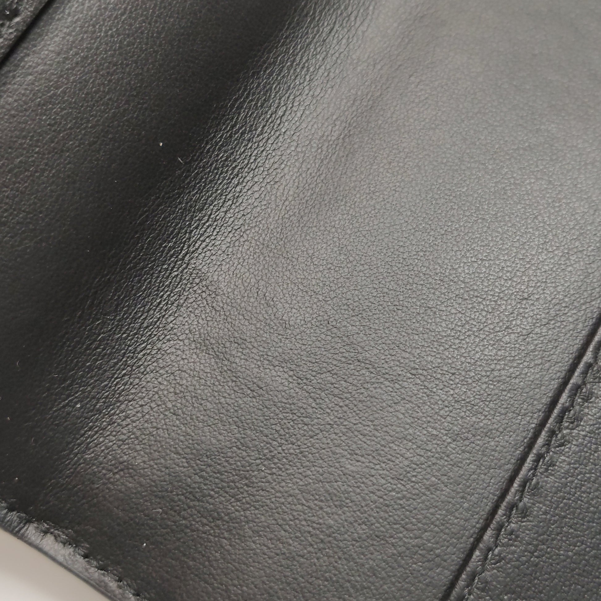 Dior Embossed Passport Cover Black