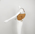 Dior Saddle Medium Camel