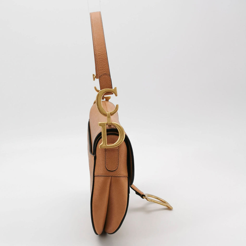 Dior Saddle Medium Camel