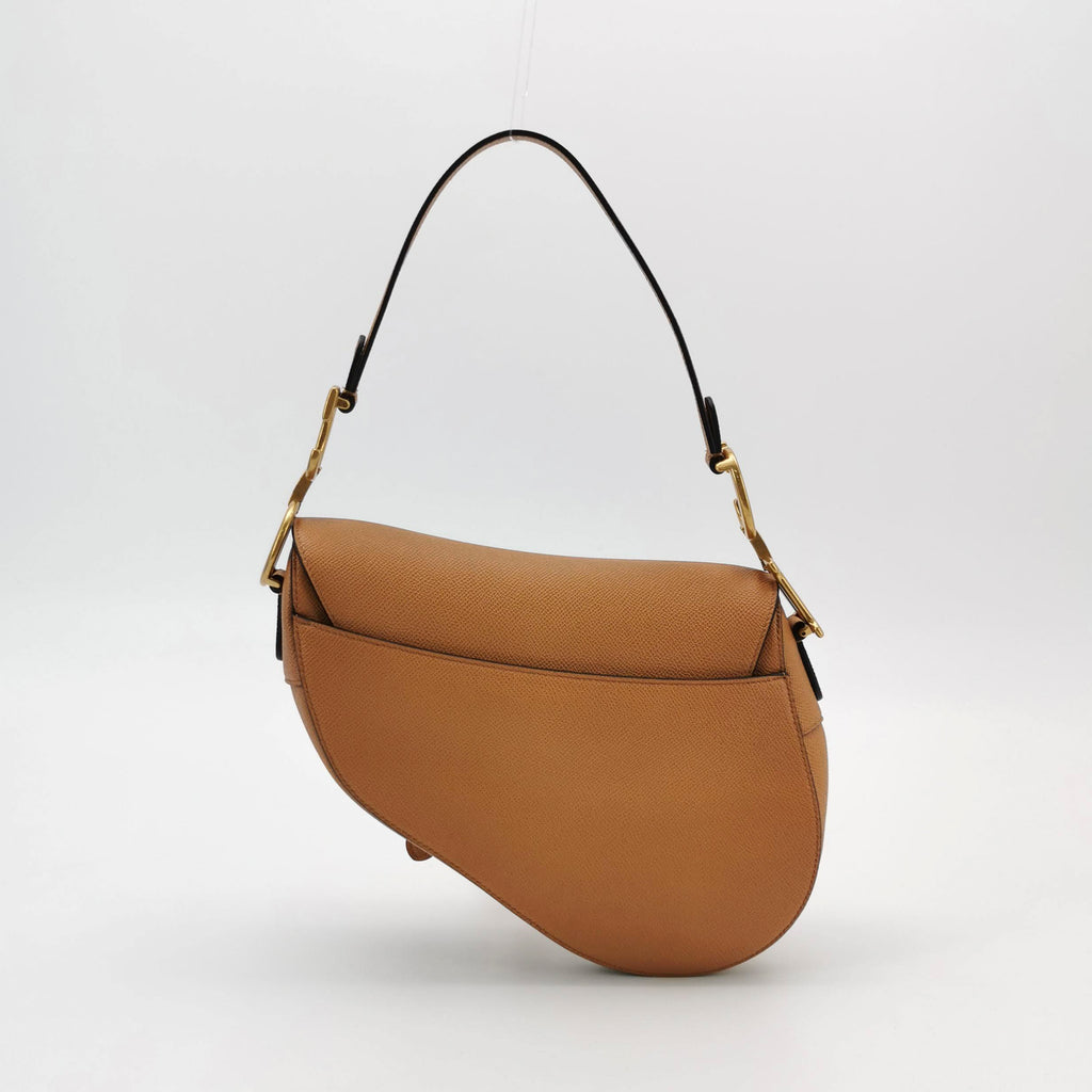 Dior Saddle Medium Camel