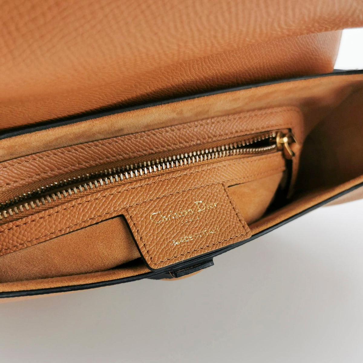 Dior Saddle Medium Camel