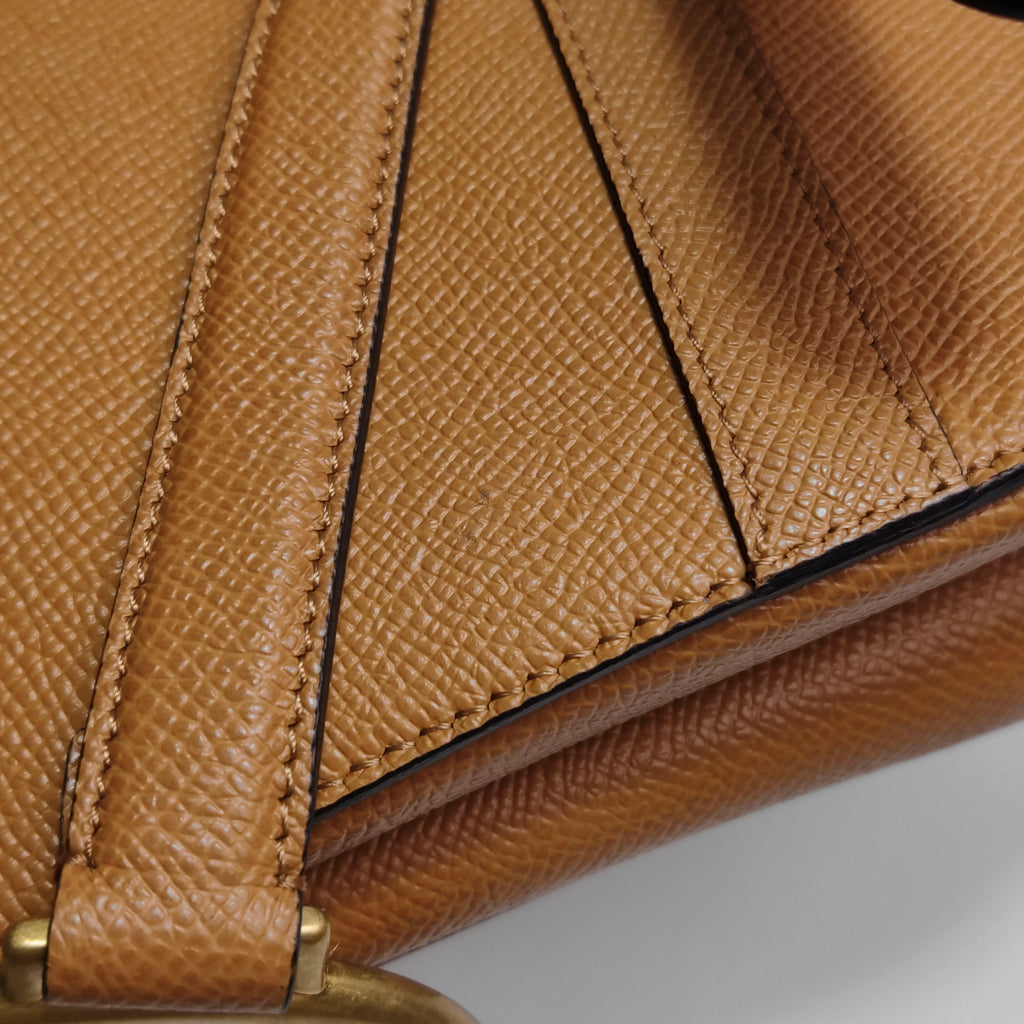 Dior Saddle Medium Camel