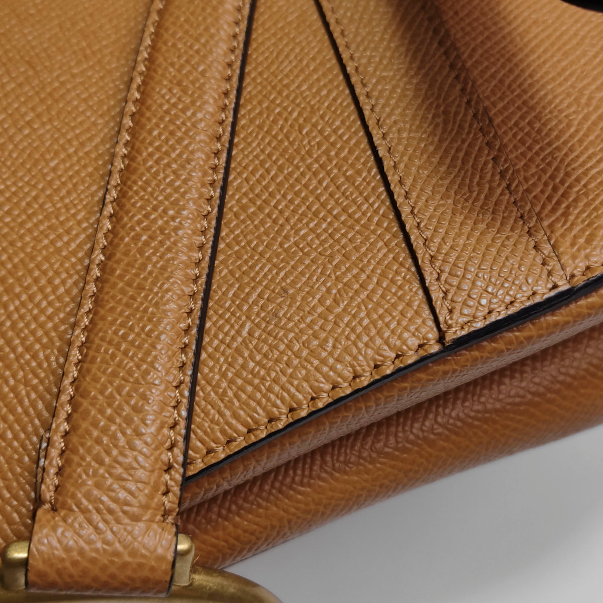 Dior Saddle Medium Camel