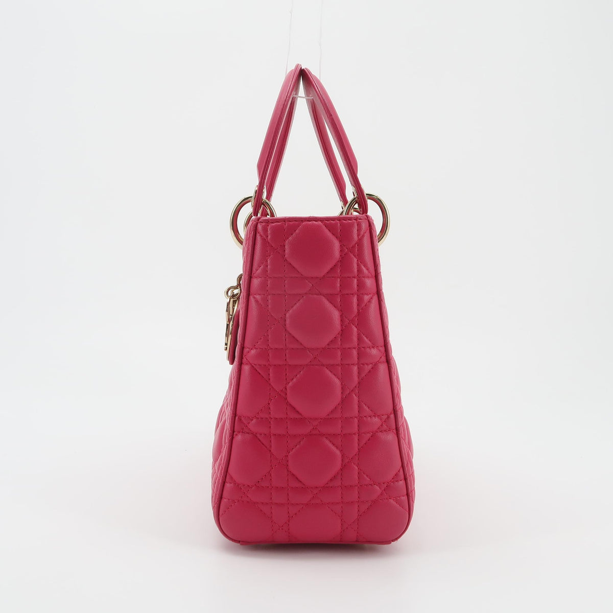Dior Lady Dior Medium Fuchsia Pink