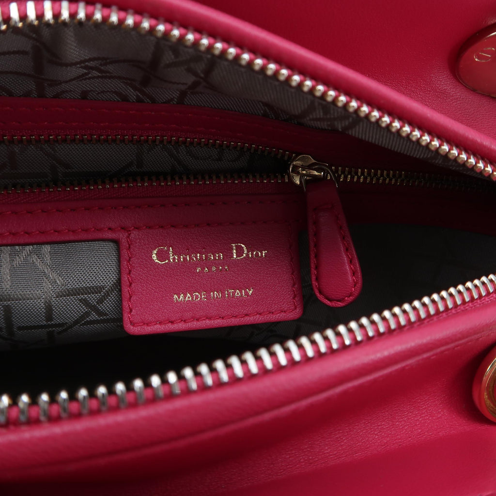 Dior Lady Dior Medium Fuchsia Pink