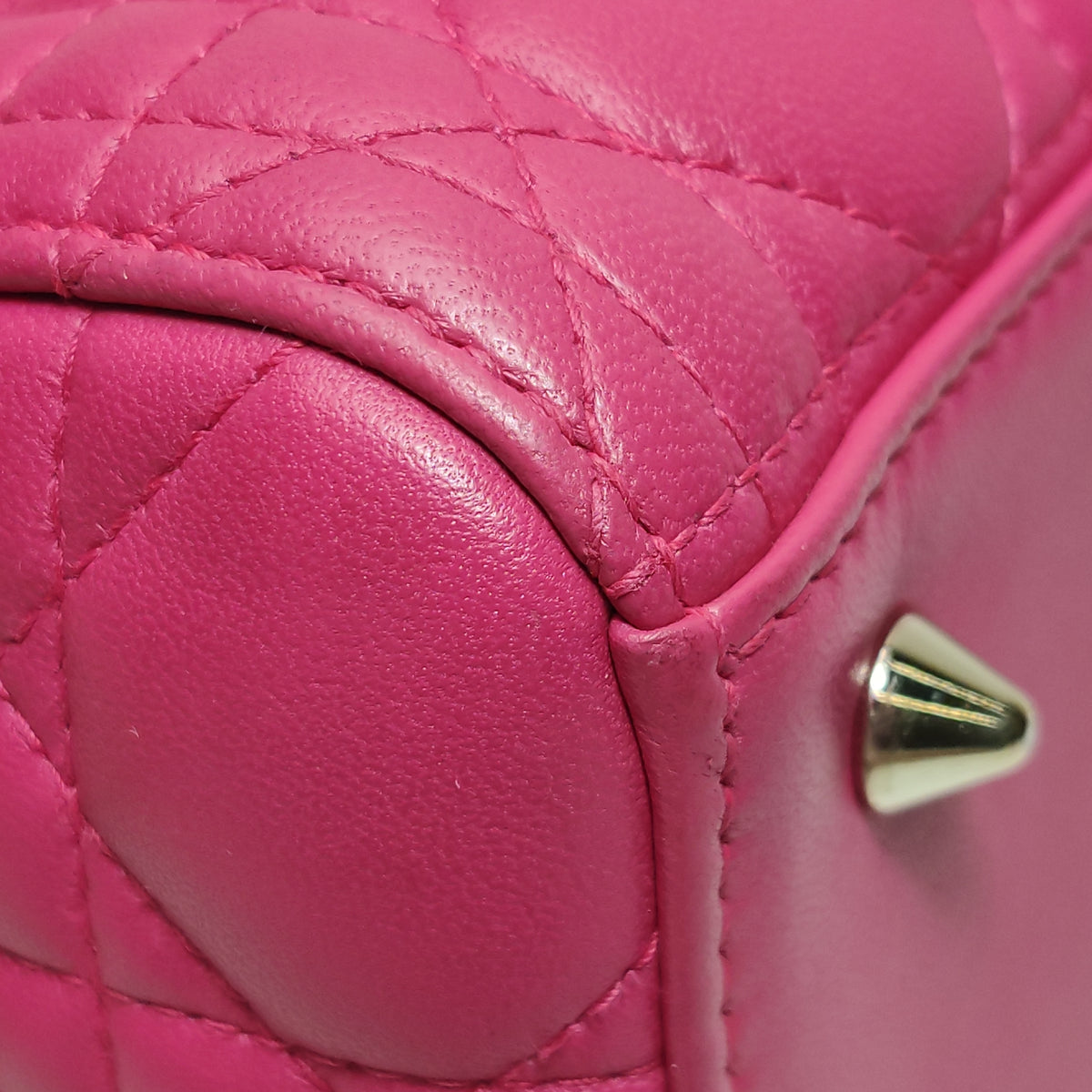 Dior Lady Dior Medium Fuchsia Pink