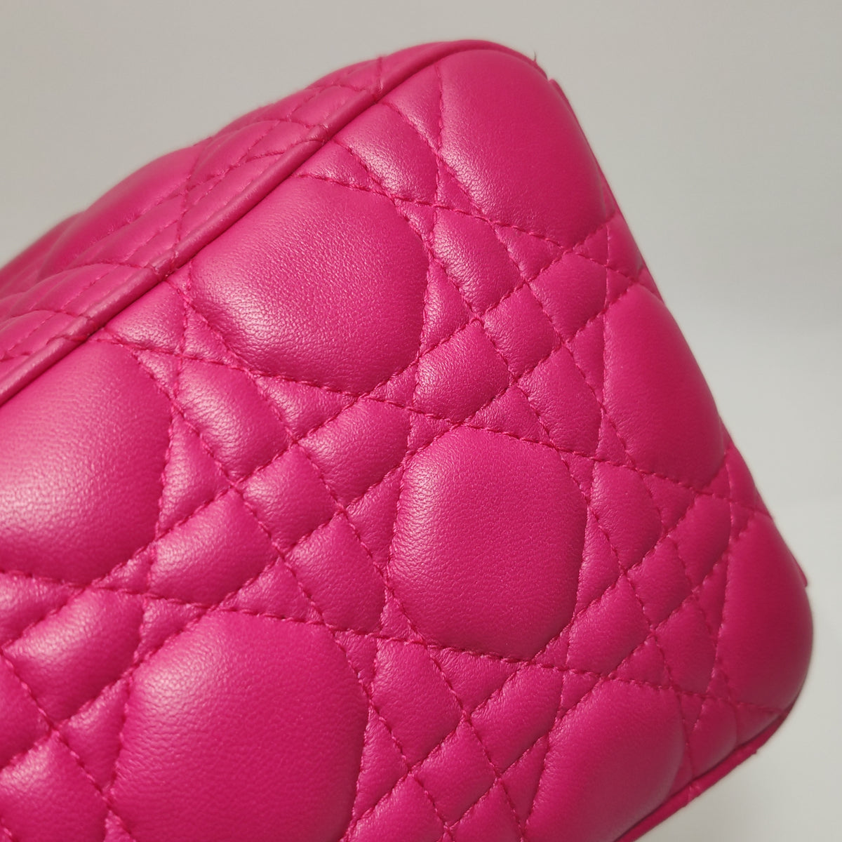 Dior Lady Dior Medium Fuchsia Pink