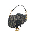 Dior Oblique Mini Saddle Blue