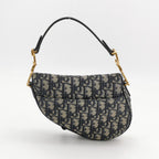 Dior Oblique Mini Saddle Blue