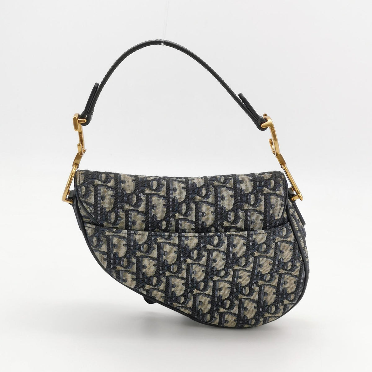 Dior Oblique Mini Saddle Blue
