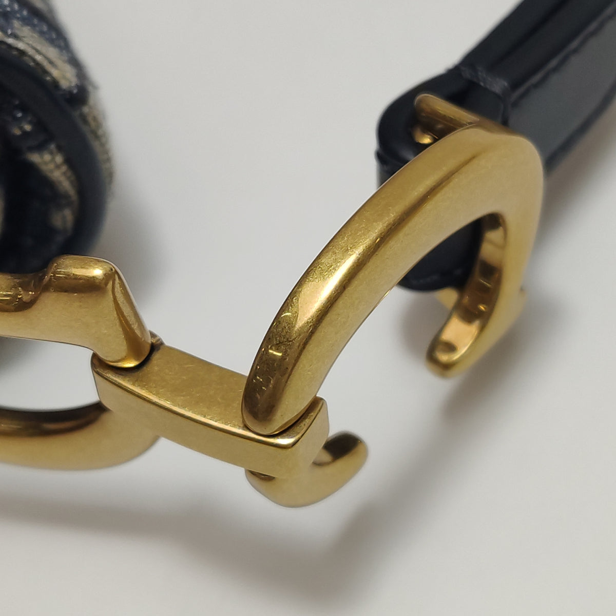 Dior Oblique Mini Saddle Blue