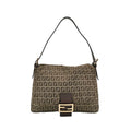 Fendi Zucchino Mamma Baguette Brown