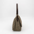 Fendi Zucchino Mamma Baguette Brown