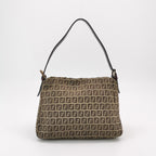 Fendi Zucchino Mamma Baguette Brown