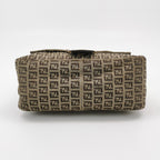 Fendi Zucchino Mamma Baguette Brown