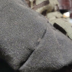 Fendi Zucchino Mamma Baguette Brown