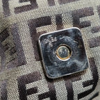 Fendi Zucchino Mamma Baguette Brown