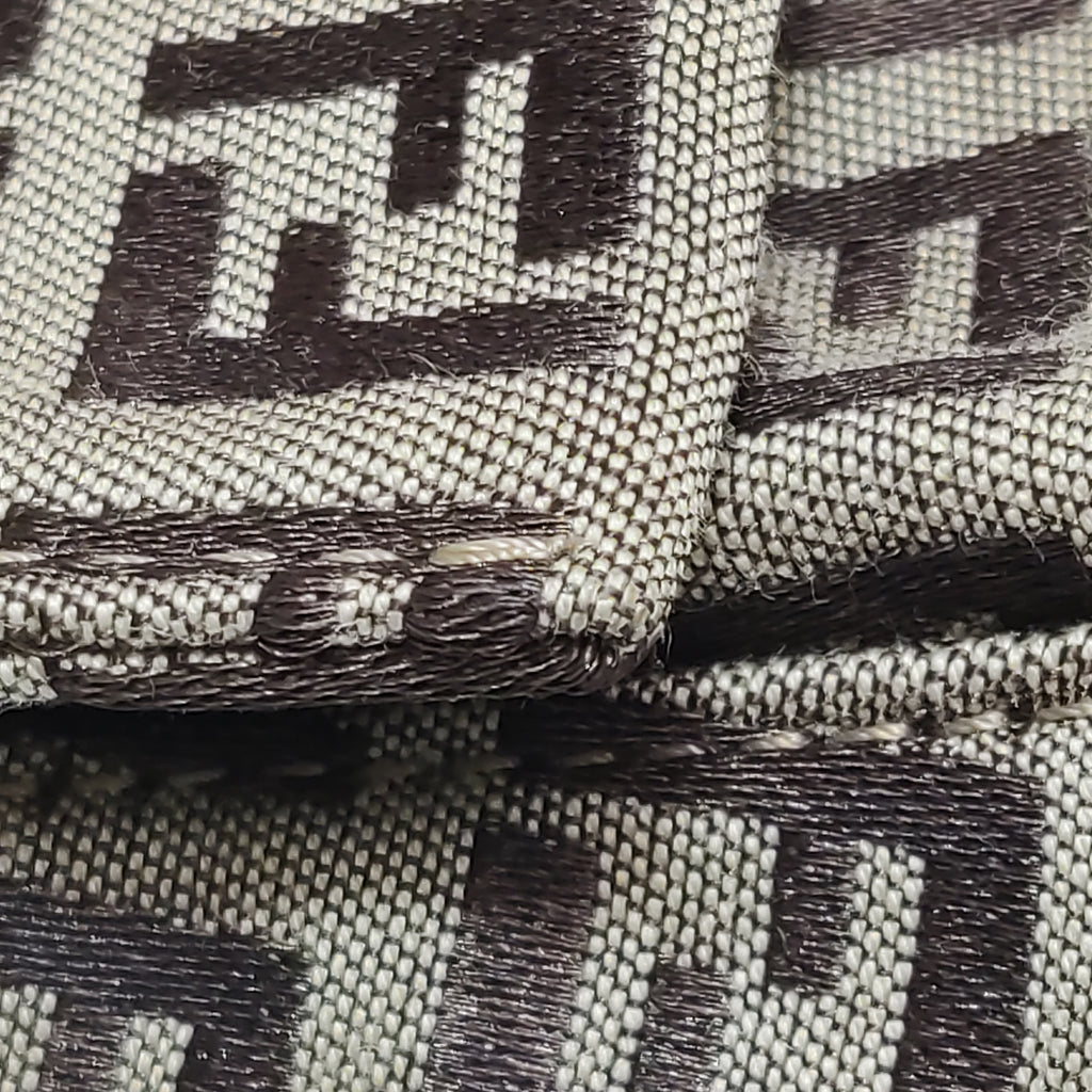 Fendi Zucchino Mamma Baguette Brown