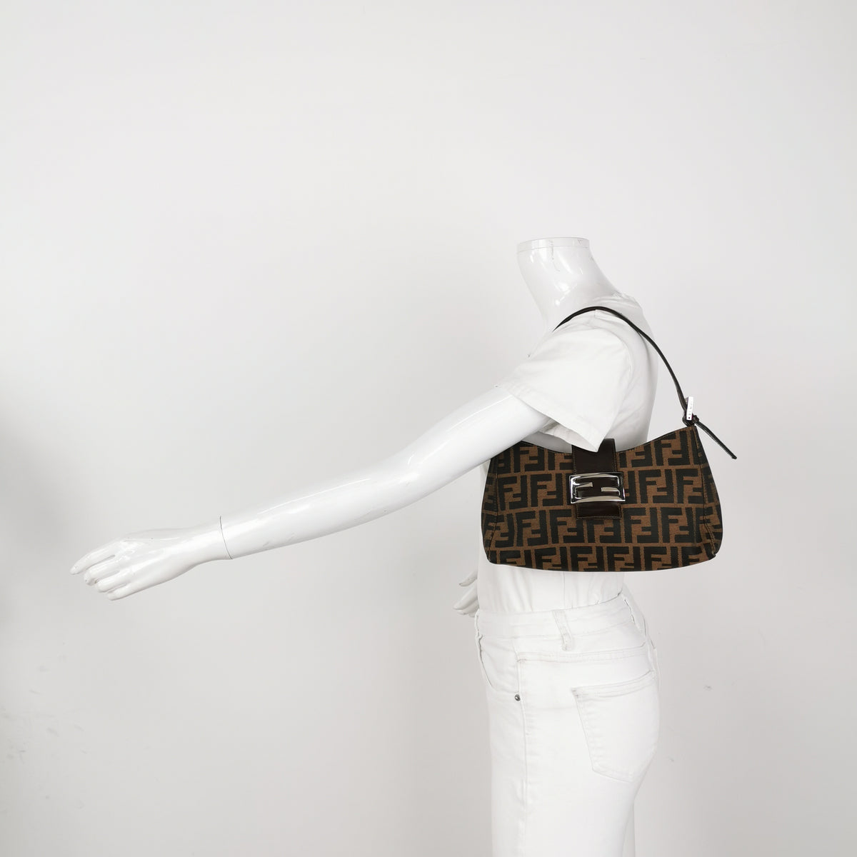 Fendi Zucca Shoulder Bag
