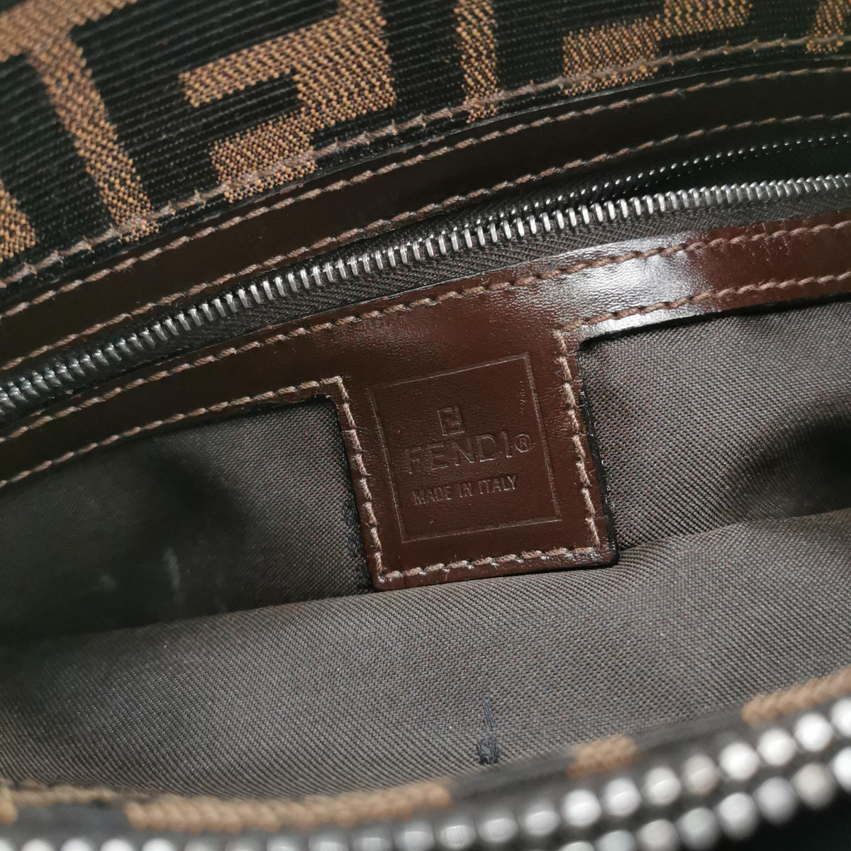 Fendi Zucca Shoulder Bag