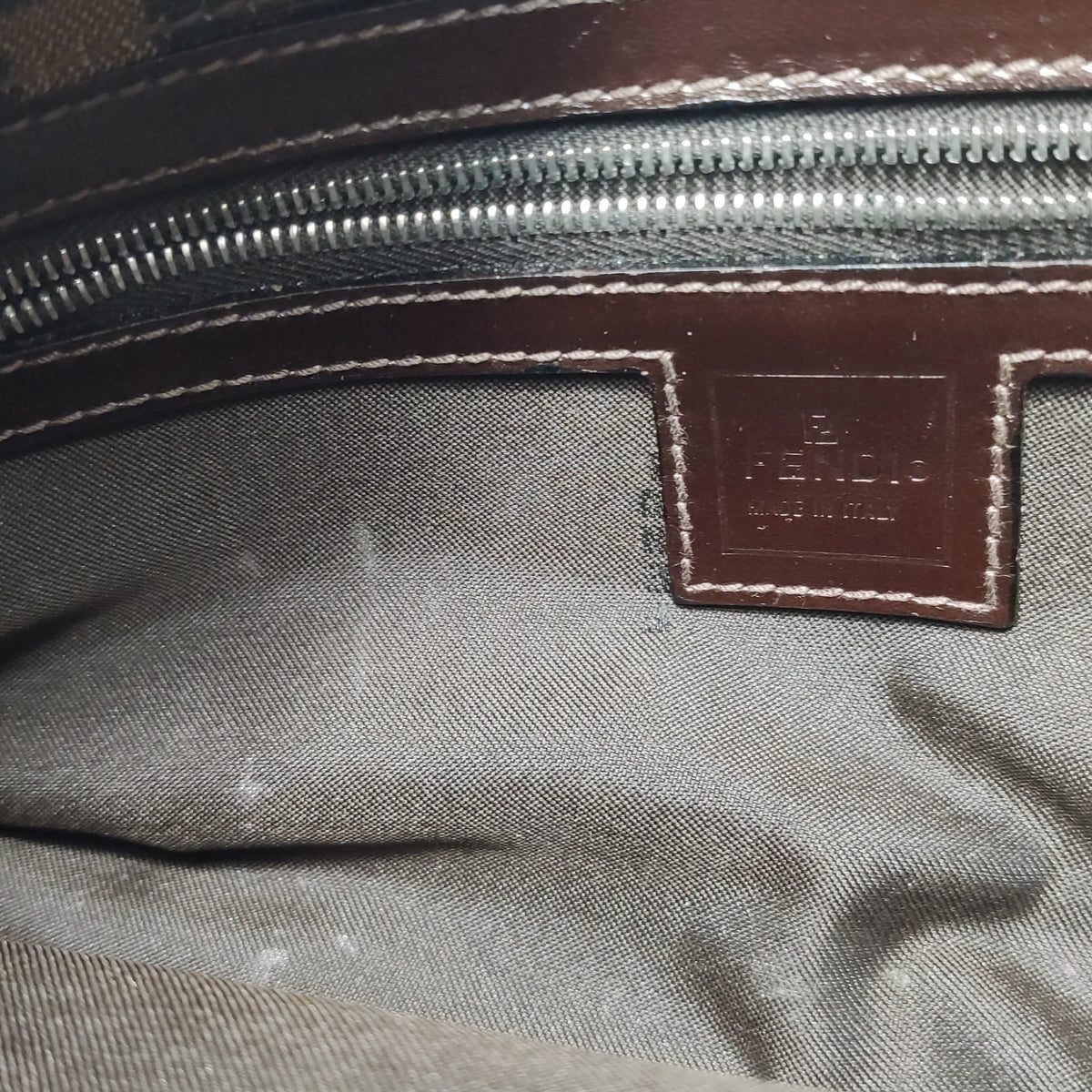 Fendi Zucca Shoulder Bag