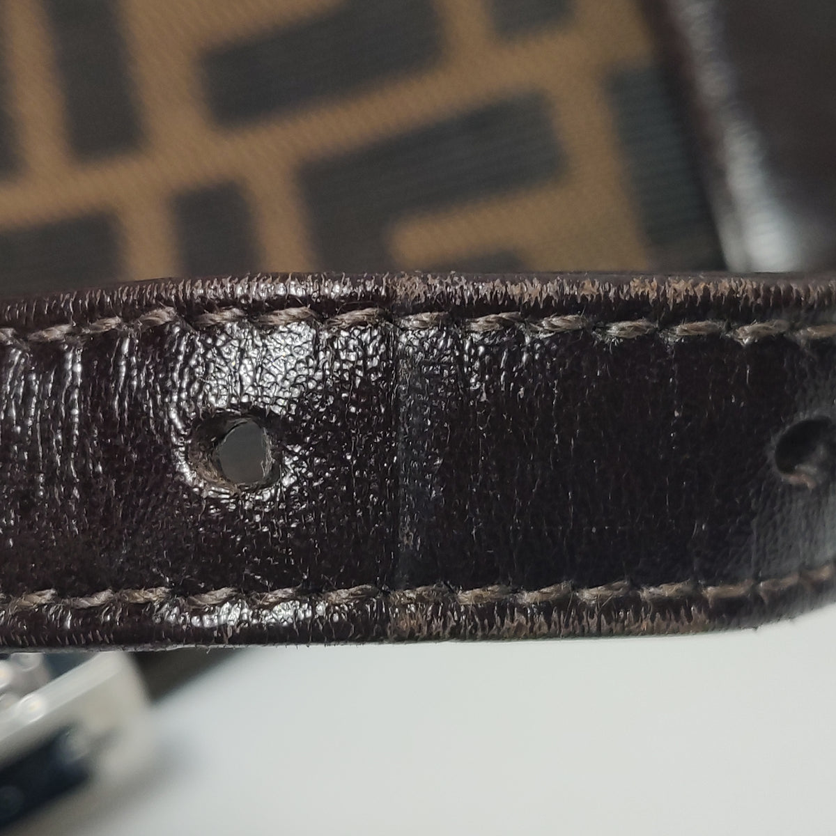Fendi Zucca Shoulder Bag